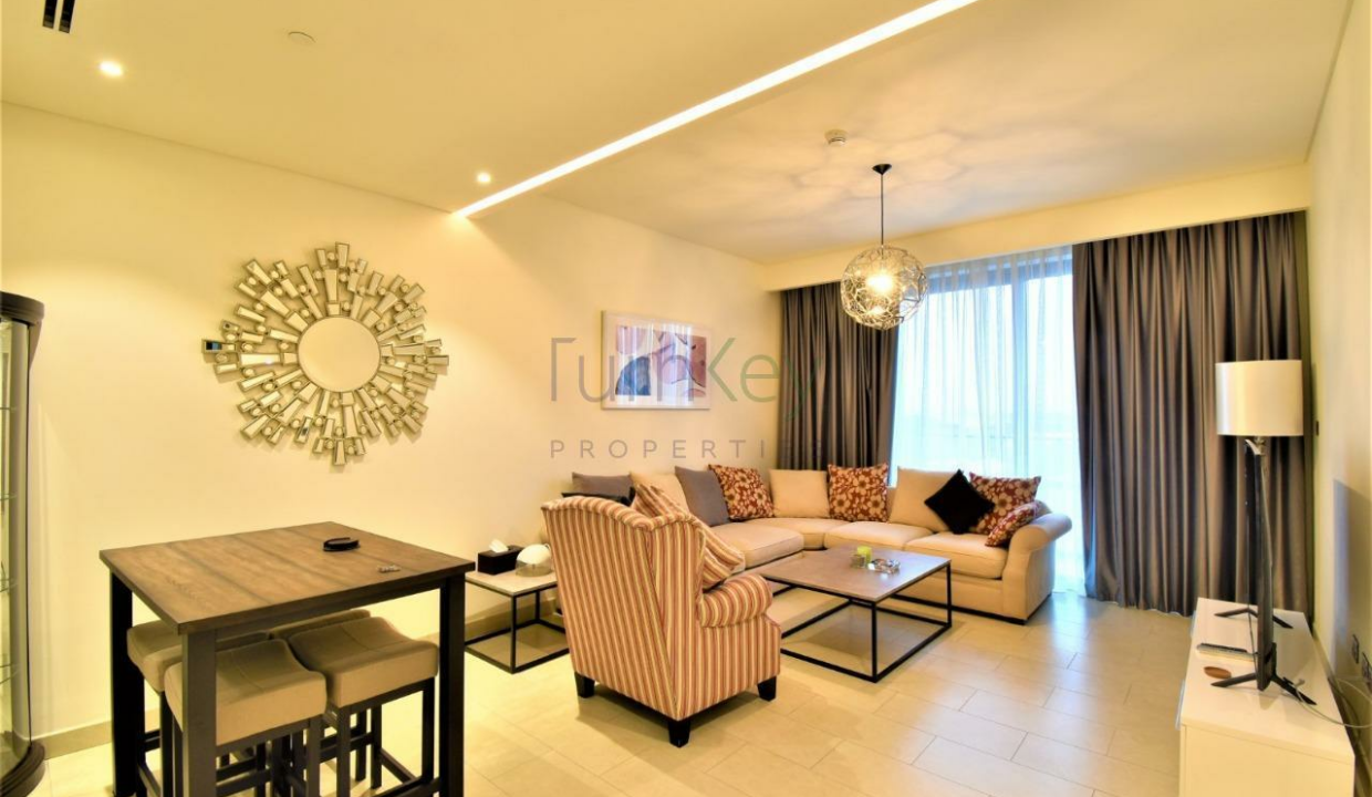 Mohammed Bin Rashid City.  Fully Furnished 1 Bedroom in Sobha Hartland Greens.